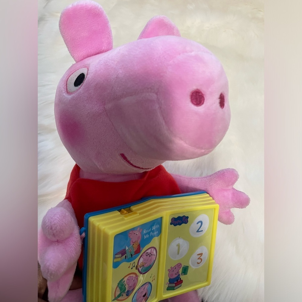VTech Peppa Pig Read With Me Peppa Learning Toy Reading Language Development - Picture 4 of 8